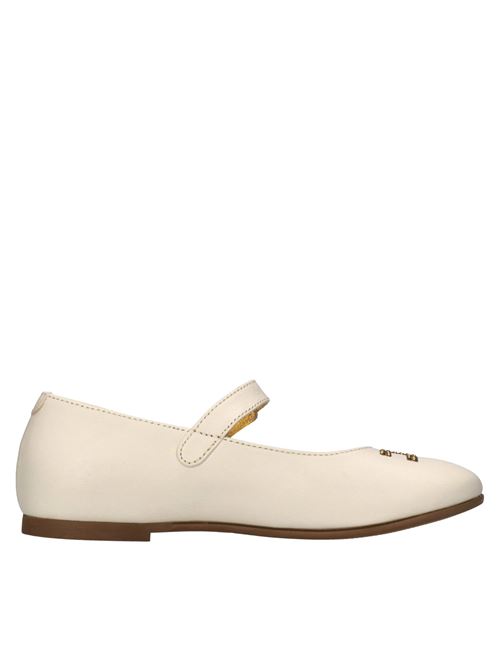 Ballerine in pelle ELISABETTA FRANCHI | F1A3-E0201-1733698BIANCO-ORO